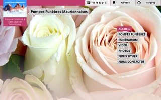 pompesfunebresvial.com website preview
