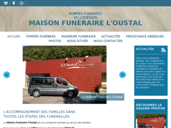 pompes-funebres-du-lodevois.fr website preview