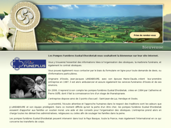 pompes-funebres-euskal-landaboure.com website preview