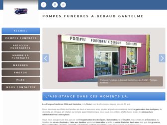 pompes-funebres-beraud-gantelme.fr website preview