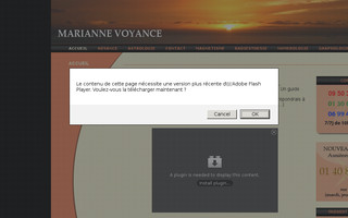 marianne-voyance.com website preview