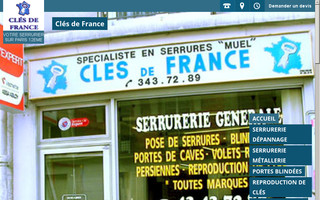 snclesdefrance.fr website preview