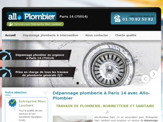 allo-plombier-paris14.fr website preview