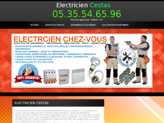electriciencestas.net website preview