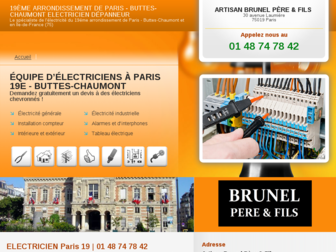paris-19e-buttes-chaumont.help-electricien.fr website preview