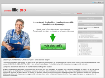 plombier.lille.pro website preview
