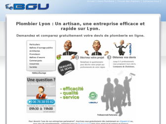 plombier-a-lyon.fr website preview