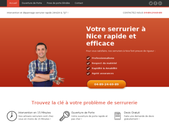 depannage-nice.fr website preview