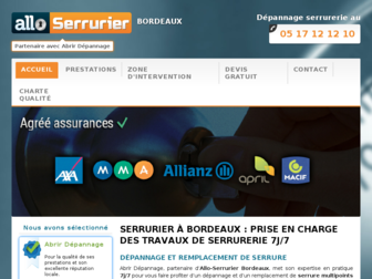 allo-serrurier-bordeaux.fr website preview