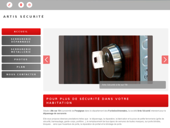 artis-depannage-serrurerie.fr website preview