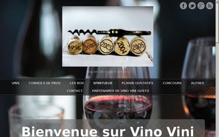 vinovinigusto.com website preview