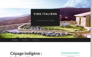 vinitalien.wordpress.com website preview