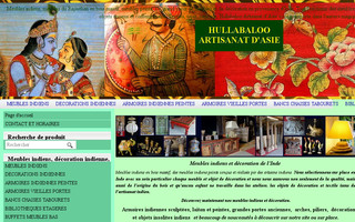 artisanatsindien.com website preview