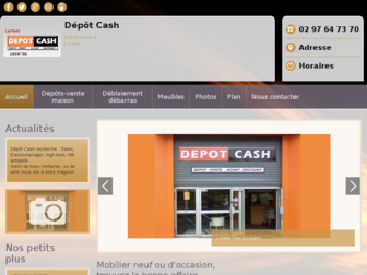 depotcash-lorient.fr website preview