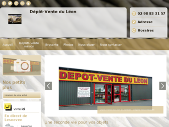 depotventeduleon.com website preview