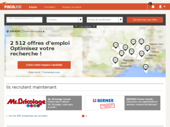 pacajob.com website preview