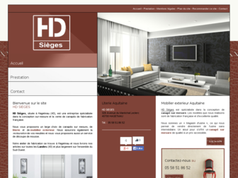 hd-sieges-40.fr website preview