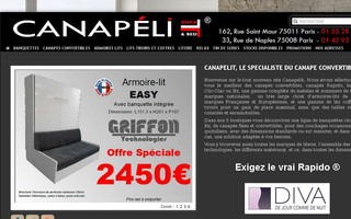 canapelit-convertible.com website preview