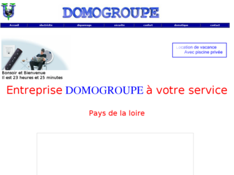 domogroupe.com website preview