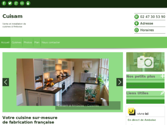 cuisam-cuisine-sur-mesure.fr website preview