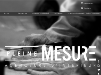 pleine-mesure.com website preview