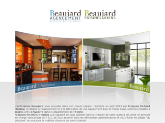 beaujard-agencement.com website preview