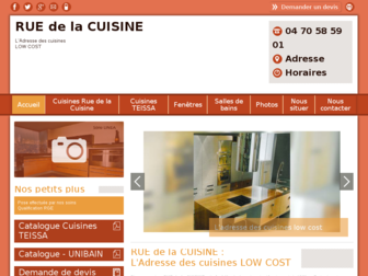 cuisine-menuiserie-vichy.fr website preview