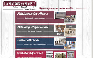 meubles-maison-du-massif.com website preview