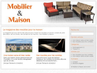 mobilier-maison.com website preview