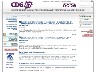 cdg47.fr website preview