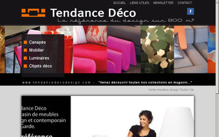 tendancedecodesign.com website preview