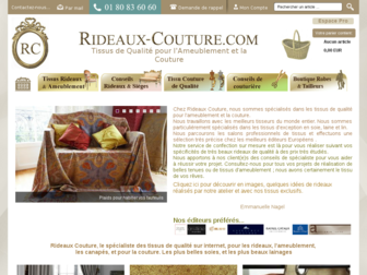 rideaux-couture.com website preview