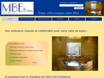baignoire-en-bois.fr website preview