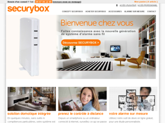 alarmes-securybox.fr website preview