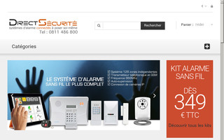 direct-securite.com website preview