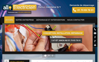 allo-electricien-paris4.fr website preview