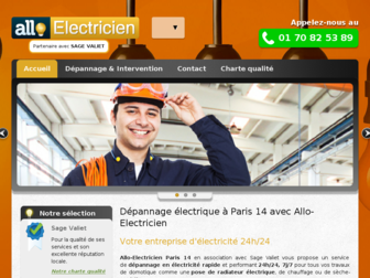 allo-electricien-paris14.fr website preview
