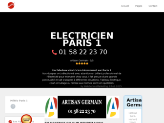 electricien-paris-1.webservicemarketing.fr website preview