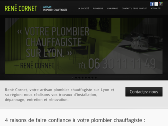 renecornet.fr website preview