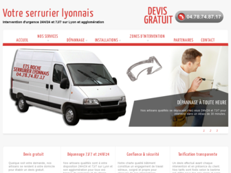 sos-serrurier-lyon.fr website preview