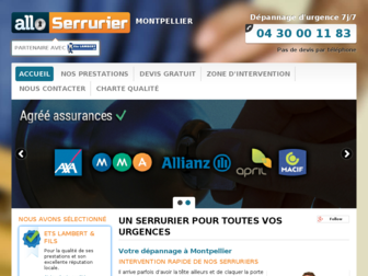 allo-serrurier-montpellier.fr website preview