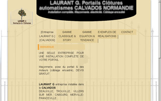 portail-alu-laurant-g.fr website preview