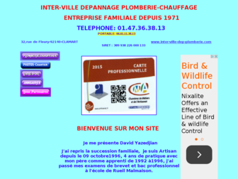 inter-ville-dep-plomberie.com website preview