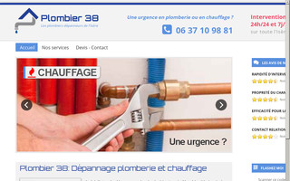 depannage-plombier-isere-chauffage-grenoble.fr website preview