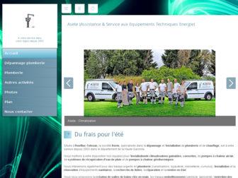 asete-plombier.fr website preview