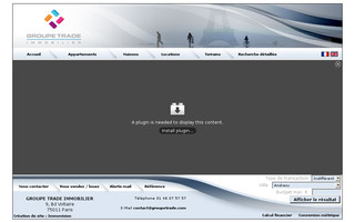 groupetrade.com website preview