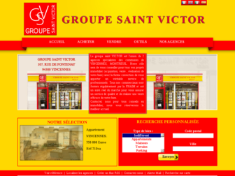 groupesaintvictor.com website preview