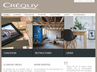 groupecrequy.fr website preview