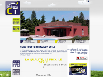 maisonsct.fr website preview