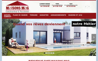 maisonsmag.fr website preview